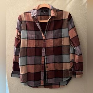 Madewell flannel